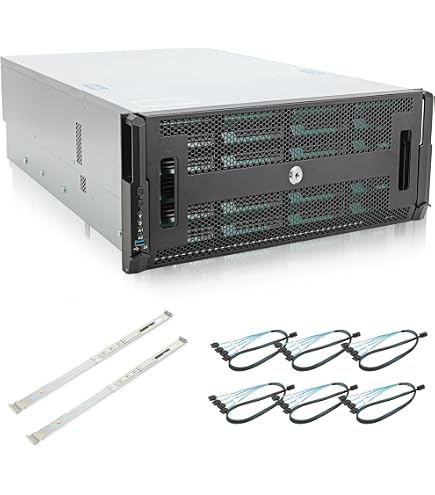 Amazon.com: RROYJJ 4U Rackmount Server Case Chassis with Mini-SAS